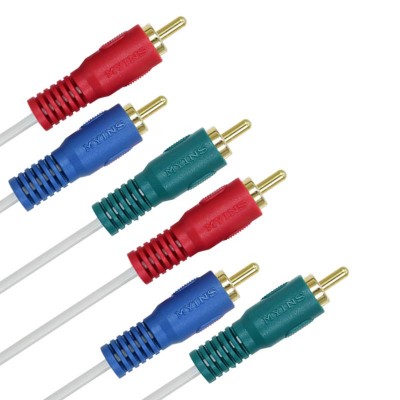 L-cubic Factory Direct 3 Rca Male To 3 Rca Female Av Video Cable Lotus Line Use For Tv Set Dvd Cd Set-top Box