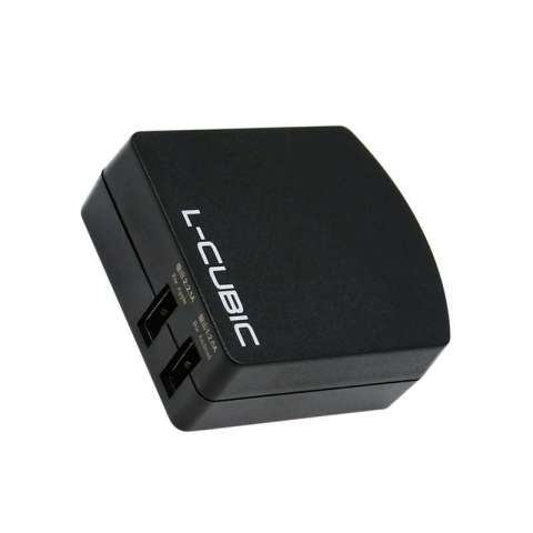 L-CUBIC 2 Port mobile phone charger fast charger wall charger